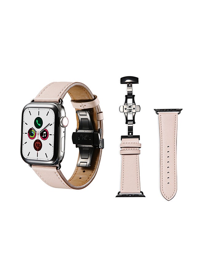 Perfii Stylish Band For Apple Watch Series 5/4/3/2/1 Pink - Image 1