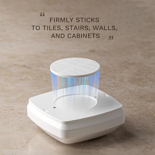 innofox 6-Pack Stick-on Motion Sensor Lights, Warm White LED Night Light, Stick-Anywhere Stair Lights, Closet Light, Battery Operated Wall Light for Kitchen, Hallway, Bedroom, Bathroom, Stairs - Image 4