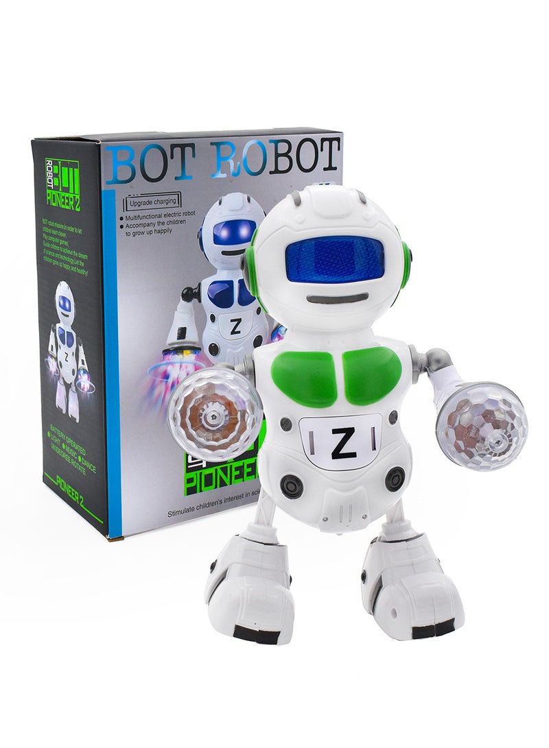 Battery Operated Dancing Bot Robot For Kids - Image 1