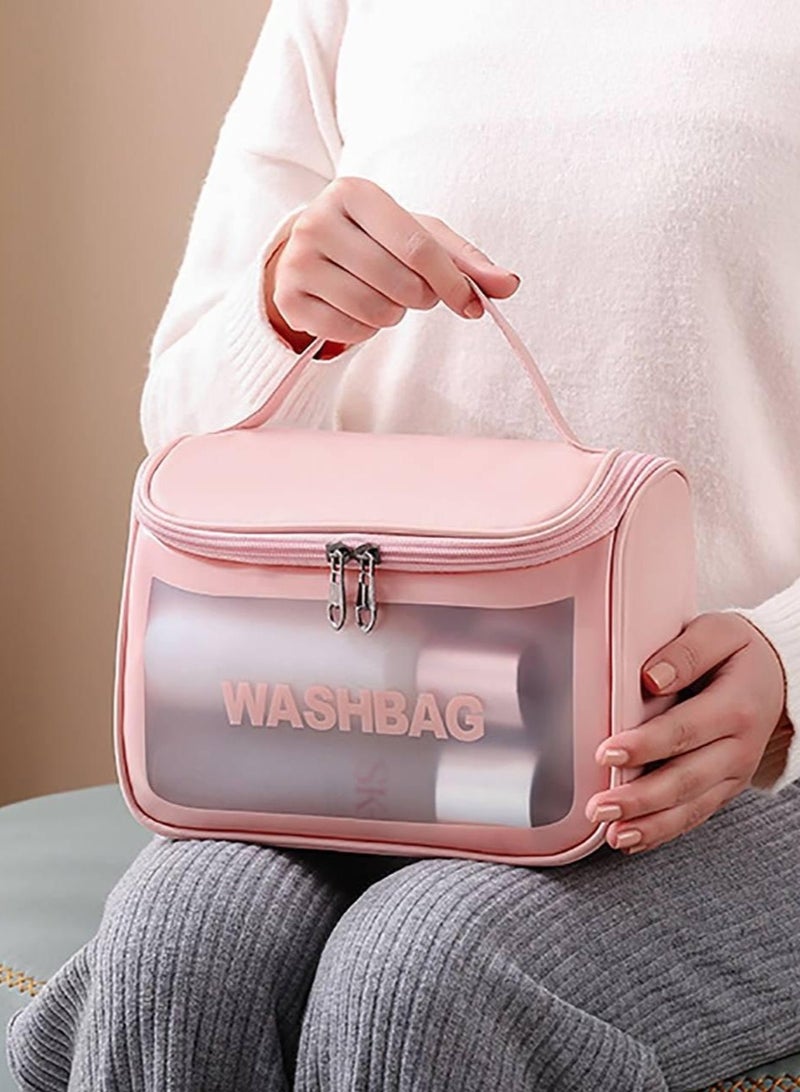 شنطه تنظيم ميكب و كريمات لون اسود - Image 4