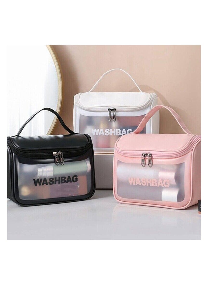 شنطه تنظيم ميكب و كريمات لون اسود - Image 2