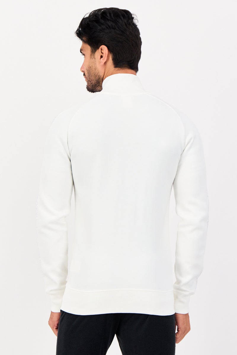 PUMA جاكيت خارجي طويل الأكمام للرجال من بومة × ون بيس، أبيض - Image 3