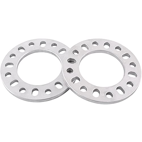 DCVAMOUS 4PC 8x6.5 8x165.1 8x170 8x180 Wheel Spacers 1/2 Inch (12mm) Compatible with Chevy GMC-Ford-Dodge 8 Lug for F250 F350 Super Duty RAM2500/3500 Sierra Silverado Suburban 2500 3500 HD & Most 8Lug - Image 5