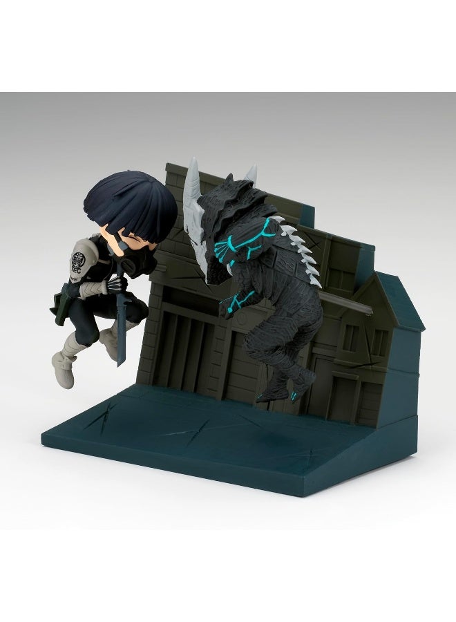 Banpresto World Collectable Figure Log Stories Kaiju No. 8 Soshiro Hoshina vs Kaiju No. 8 Series C Figure (15 cm) - Image 3