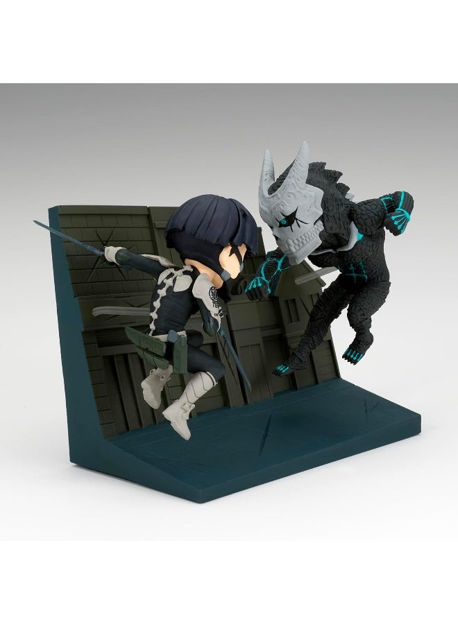 Banpresto World Collectable Figure Log Stories Kaiju No. 8 Soshiro Hoshina vs Kaiju No. 8 Series C Figure (15 cm) - Image 2