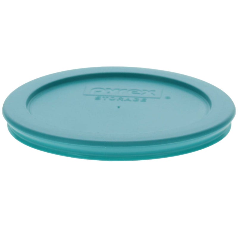 PYREX غطاء بديل لتخزين الطعام من بايركس 7200-PC بسعة 2 كوب - لون تركواز (عبوة 2) - صنع في الولايات المتحدة - Image 3