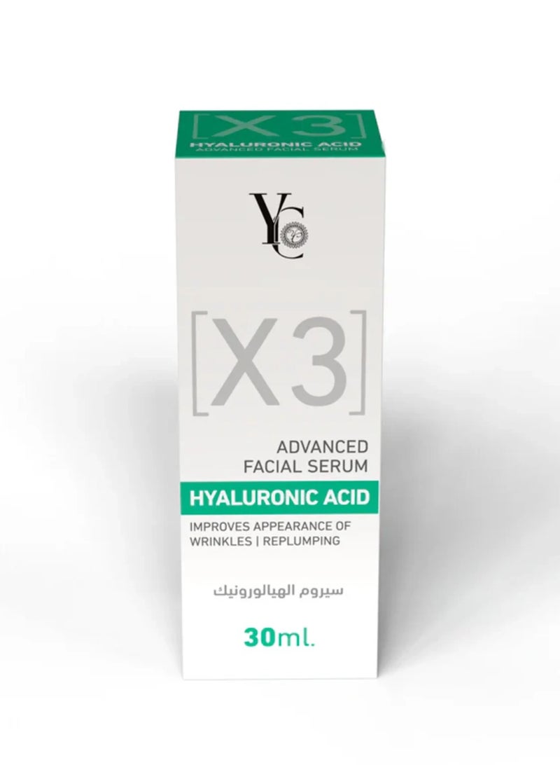 YC Advanced Facial Serum - Hyaluronic Acid 30ml - Image 5