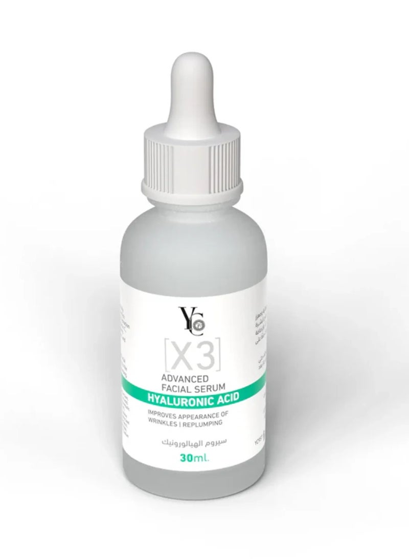 YC Advanced Facial Serum - Hyaluronic Acid 30ml - Image 4