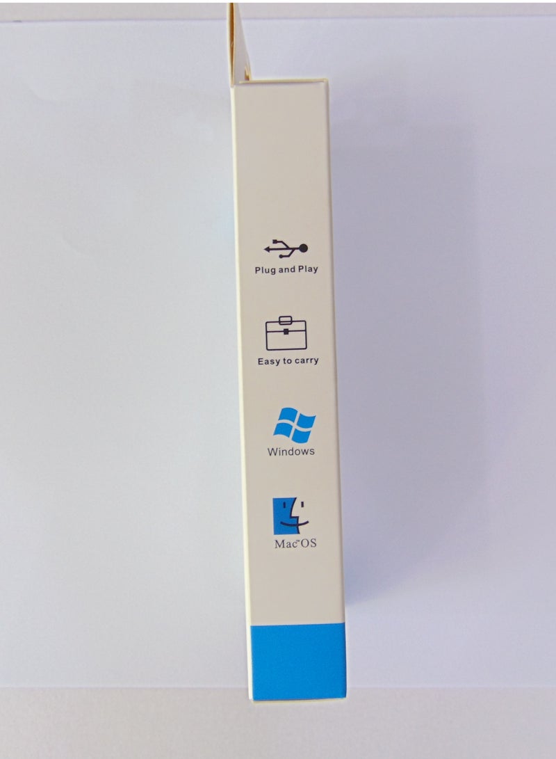 محول USB إلى إيثرنت بسرعة 10/100/1000 ميجابت في الثانية (USB 3.0 to Ethernet Adapter - Model: ALE 601)  - Image 2