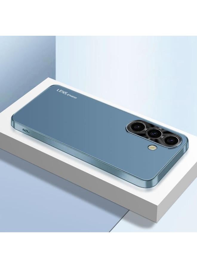 S-TOP Case For Samsung Galaxy S25 5G AG Frosted Electroplating Acrylic Phone Case - Image 1