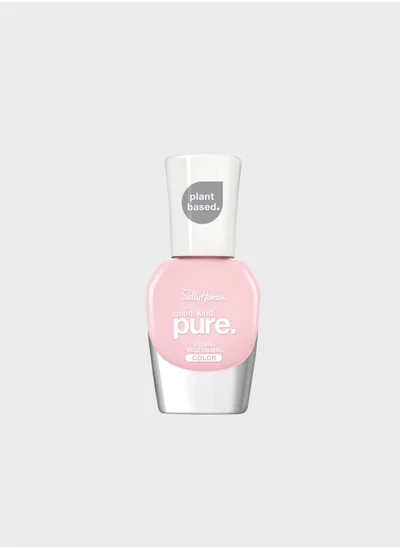 Sally Hansen Good.Kind.Pure. Nail Polish, Pink Cloud, 10ml - 0.34 fl oz