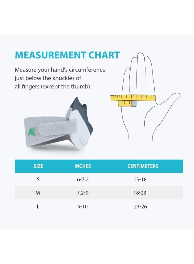 KD Thumb Brace: CMC Thumb Brace for Osteoarthritis CMC Joint Arthritis Pain, Thumb Splint Stabilizer with Thumb Sleeve, Flexible (Medium, Left Hand) - Image 5