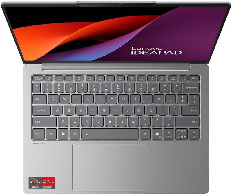 Saco Laptop Keyboard Cover Compatible for 2025 Lenovo IdeaPad Slim 5 13ARP10 13.3 Inch Thin and Light Laptop, Silicone Clear - Image 3