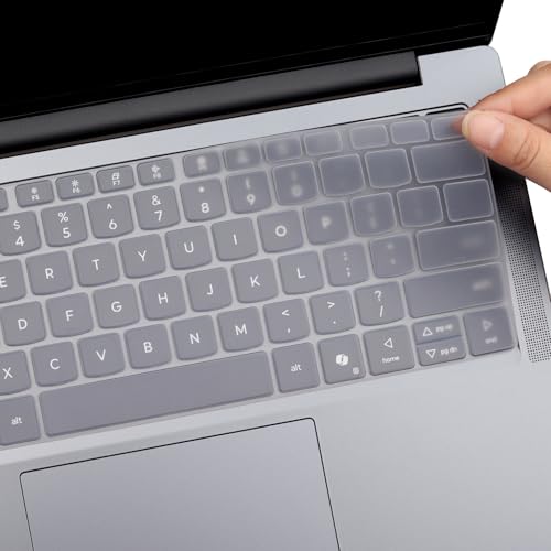 Saco Laptop Keyboard Cover Compatible for 2025 Lenovo IdeaPad Slim 5 13ARP10 13.3 Inch Thin and Light Laptop, Silicone Clear - Image 5