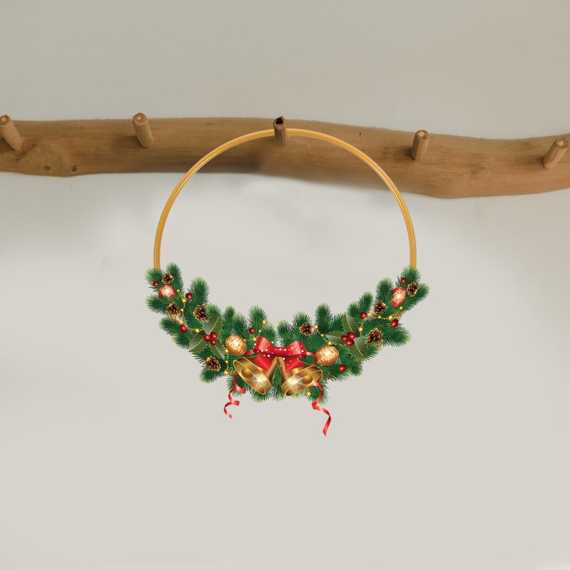 10Pcs DIY Wreath DIY Iron Dreamcatcher Crafts DIY Frames - Image 5