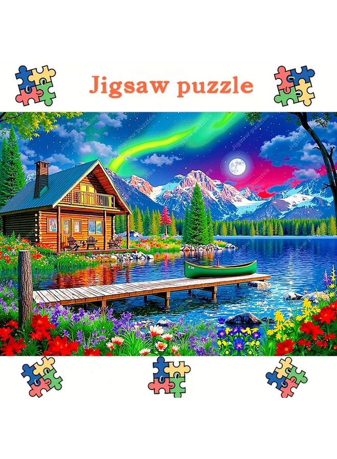 YF3441 2000 قطعة لغز للكبار ديكور المنزل ديكور الحائط هدايا عيد الميلاد والمهرجانات - Image 2