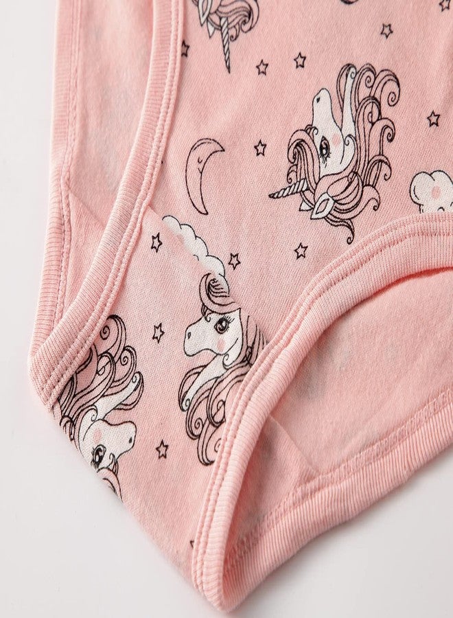 Winging Day Little Girls' Cotton Panties Baby Toddler Soft Underwear Multipack, 10 Packs-color #39, 5 - Image 4