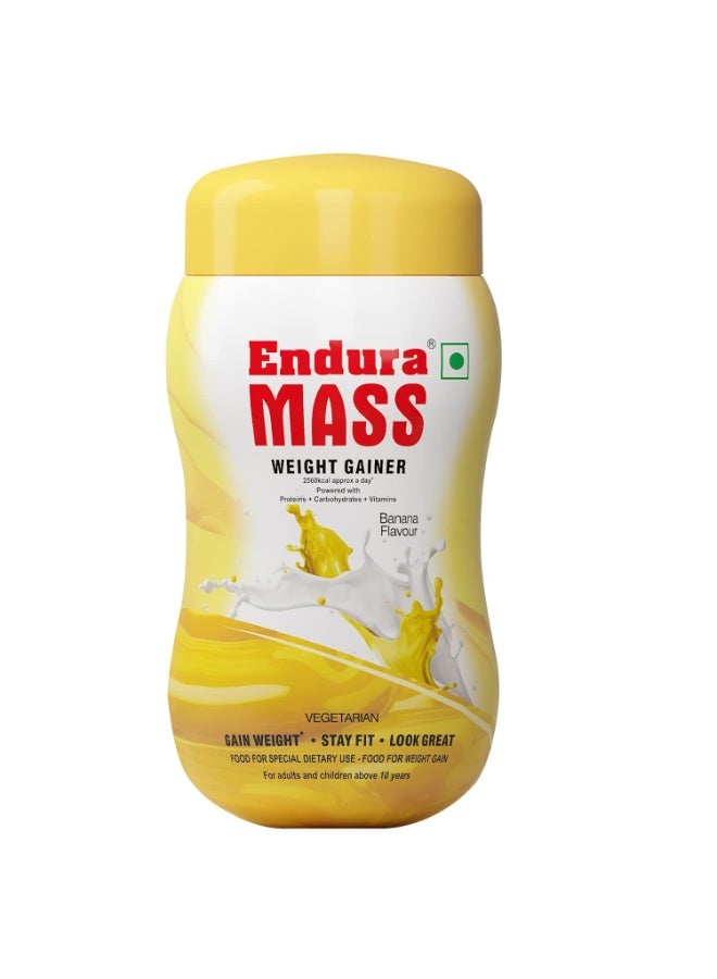 Endura Mass Weight Gainer (Banana, 500g) - Image 1