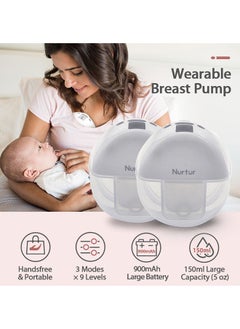 Nurtur Pack Of 2 Electric Breast Pump 150 ML  - Image 3