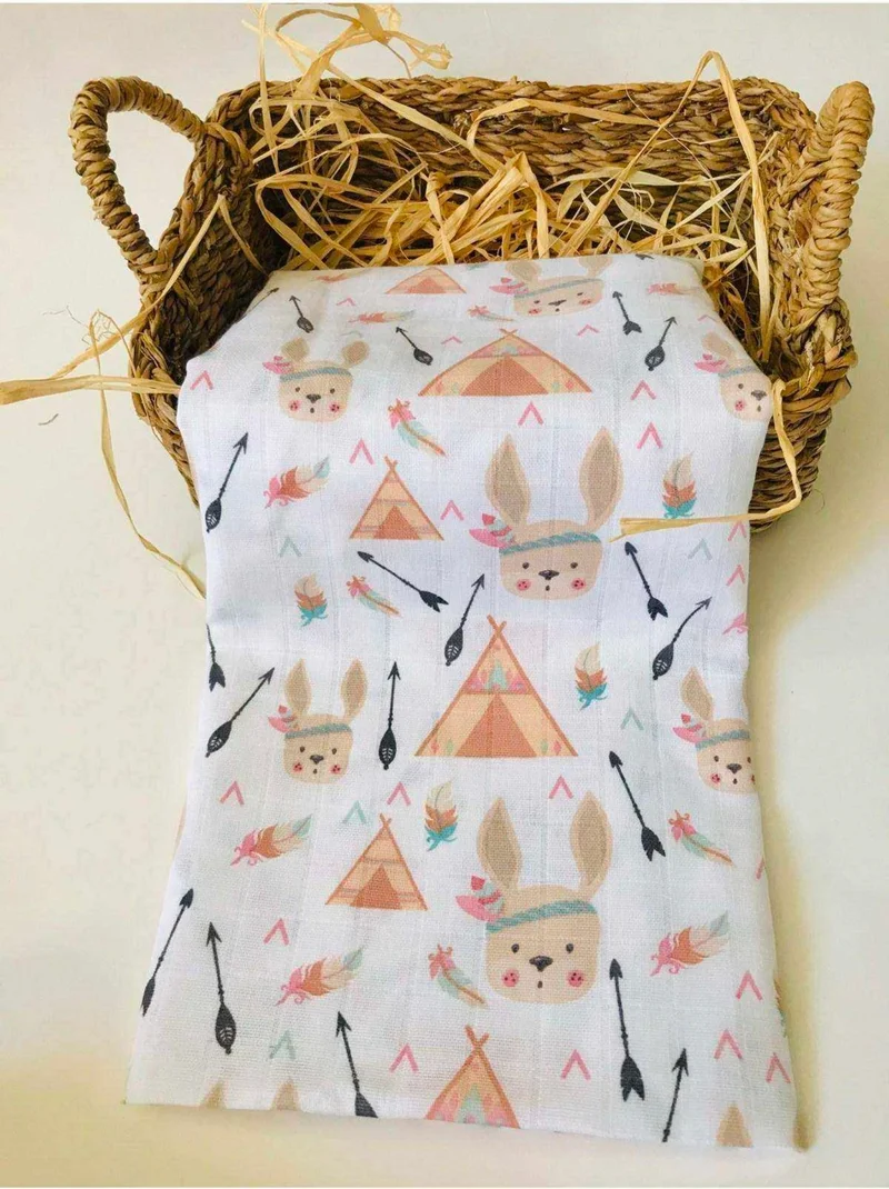 جونييروس 2 Pieces 4 Layers and 2 Layers Multi-Purpose Muslin Cloth Cover Blanket
