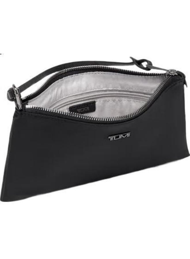 Tumi Voyageur Series Women'S High-End Fashion Clutch 0196629Dgm, Black With Smoky Gunmetal Color, Gift For 520 Valentine'S Day - Image 2