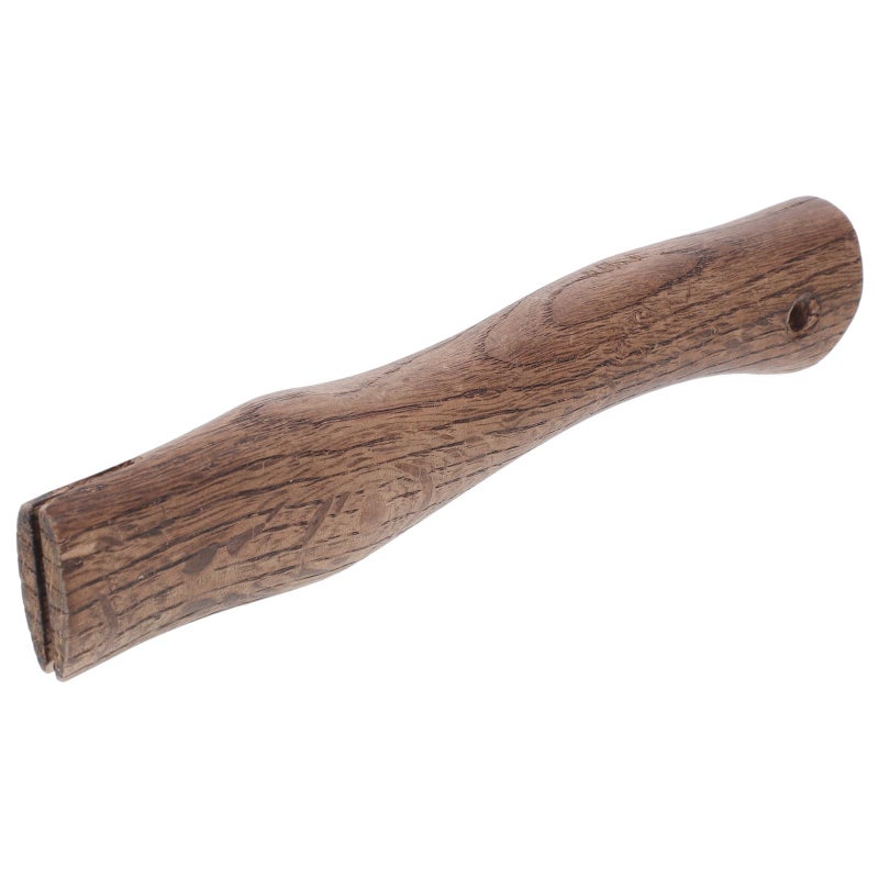 Brown Hardwood Axe Handle Replacement 27Cm for Camping Outdoor Gardening Tool - Image 2