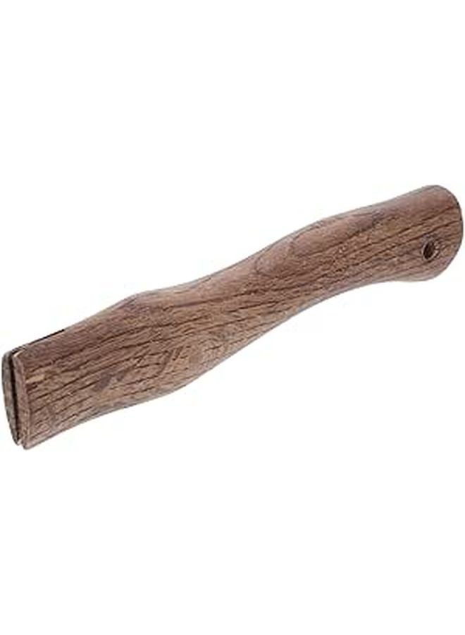 Brown Hardwood Axe Handle Replacement 27Cm for Camping Outdoor Gardening Tool - Image 1