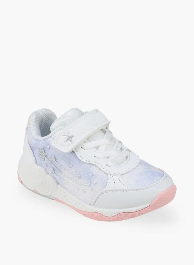 Flora Bella By Shoexpress Girls Hook & Loop Ankle Sneakers