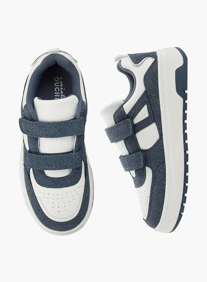 Mister Duchini Boys Hook & Loop Sneakers