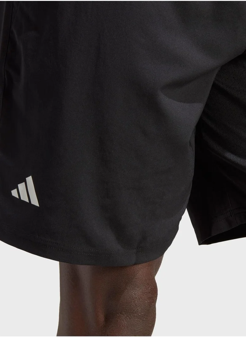 Adidas Club 3 Stripe Tennis Shorts