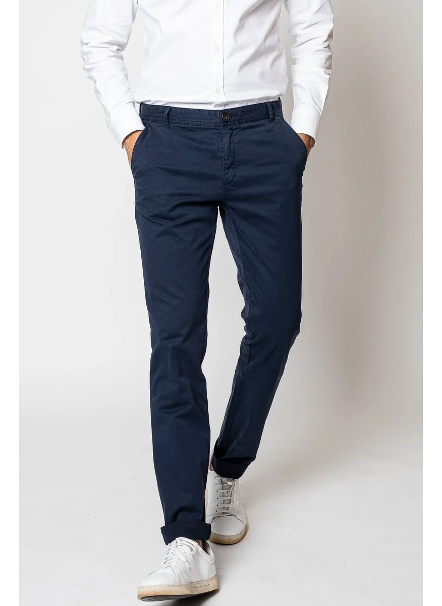 Jaqk Walter Navy Blue Trousers