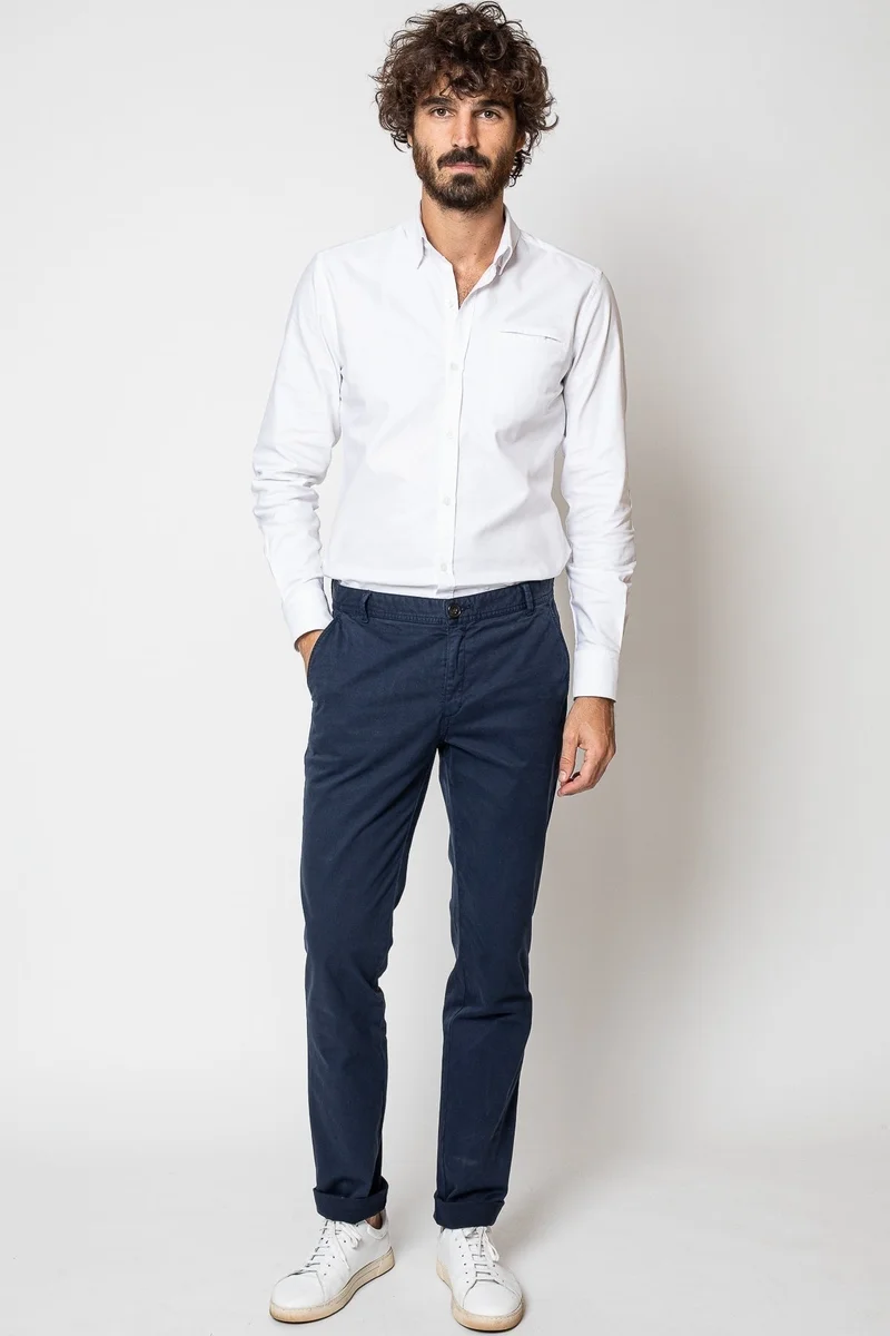 Jaqk Walter Navy Blue Trousers