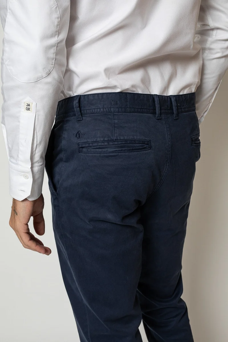 Jaqk Walter Navy Blue Trousers