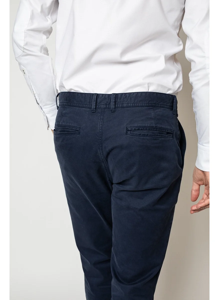 Jaqk Walter Navy Blue Trousers
