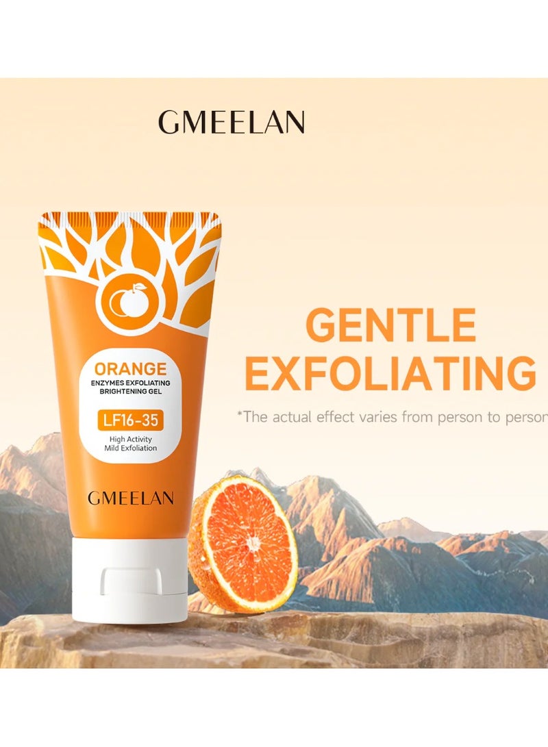 Gmeelan Orange Enzymes Exfoliating Brightening Gel - 50g - Image 3