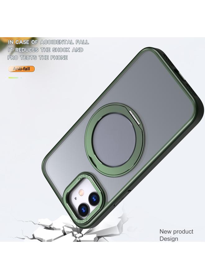 Zaboon Case For iPhone 12 Wing Series MagSafe Magnetic Ring Holder Phone Case - Image 3