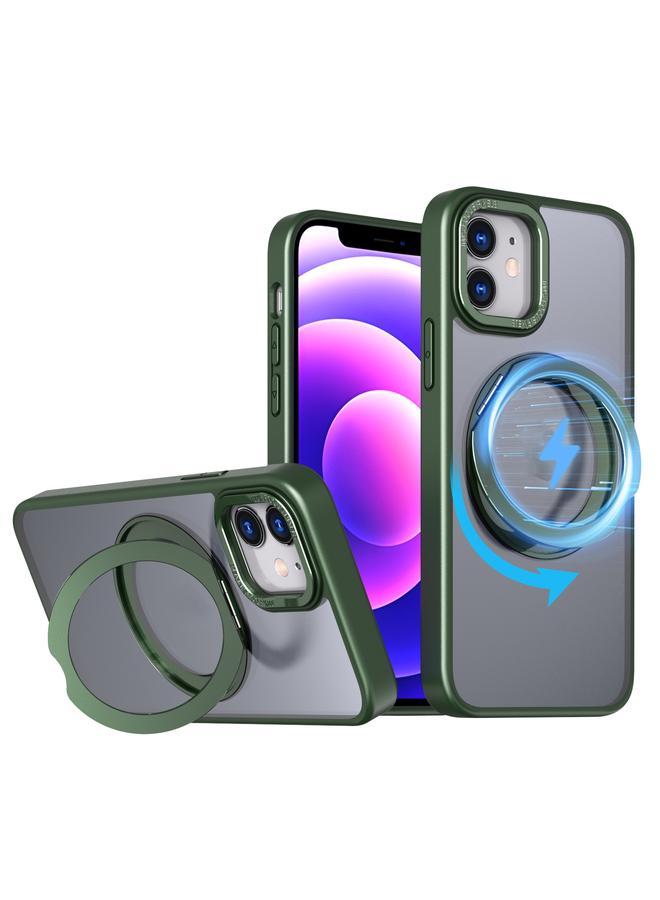 Zaboon Case For iPhone 12 Wing Series MagSafe Magnetic Ring Holder Phone Case - Image 1