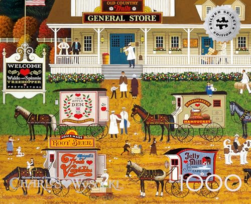 Buffalo Games - Silver Select - Charles Wysocki - Storin' Up - 1000 Piece Jigsaw Puzzle for Adults -Challenging Puzzle Perfect for Game Nights - Finished Size is 26.75 x 19.75 - Image 2
