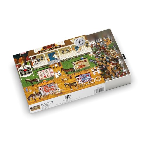 Buffalo Games - Silver Select - Charles Wysocki - Storin' Up - 1000 Piece Jigsaw Puzzle for Adults -Challenging Puzzle Perfect for Game Nights - Finished Size is 26.75 x 19.75 - Image 4
