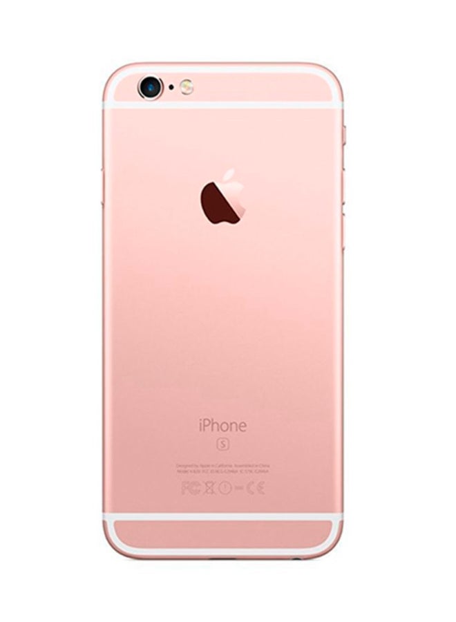 ابل  مجدد - آيفون 6S 128GB ذهب وردي 4G مع فيس تايم - Image 3