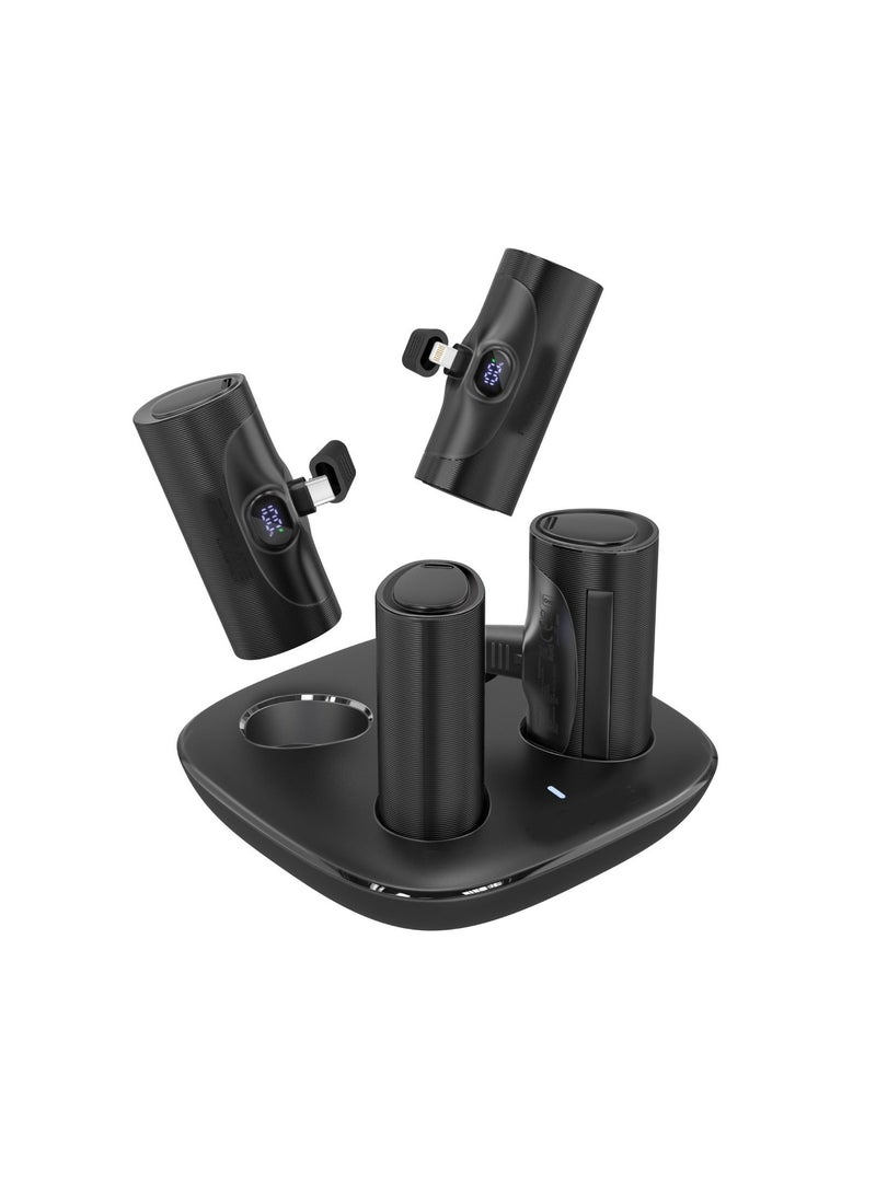 Raxoom Piece Power Bank Kit DeltaPack includes four compact and portable chargers - Image 1