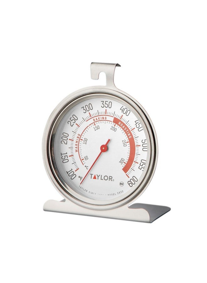 Taylor 5932 Large Dial Kitchen Cooking Oven Thermometer, Kitchen Food Grill Thermometer, 3.25 Inch Dial, Stainless Steel, Silver - Image 5