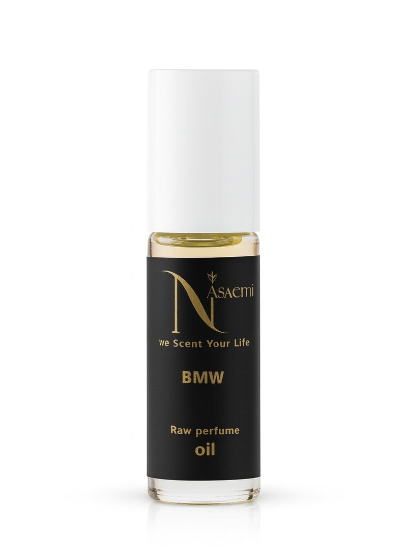 Nasaem BMW Raw Perfume Oil Roll On For Men 10 ml