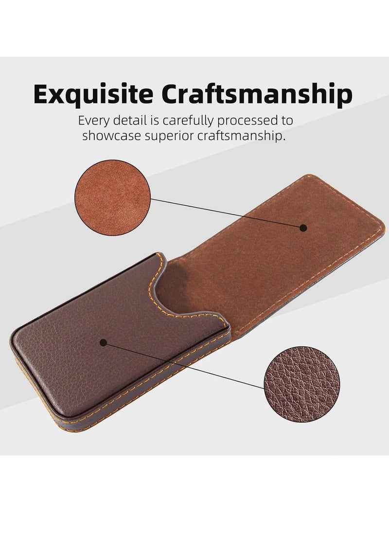 Oasisgalore - Business Card Holder Case with Premium PU Leather, Credit Card Holder Case for Men and Women - Image 1