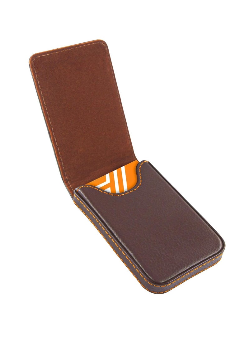 Oasisgalore - Business Card Holder Case with Premium PU Leather, Credit Card Holder Case for Men and Women - Image 1