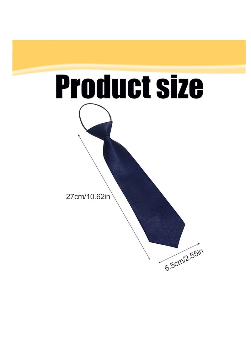 3 Pieces Pre Tied Kids Necktie, Neckties Adjustable, One Size, Kids Elastic Ties, Formal Tie - Image 2