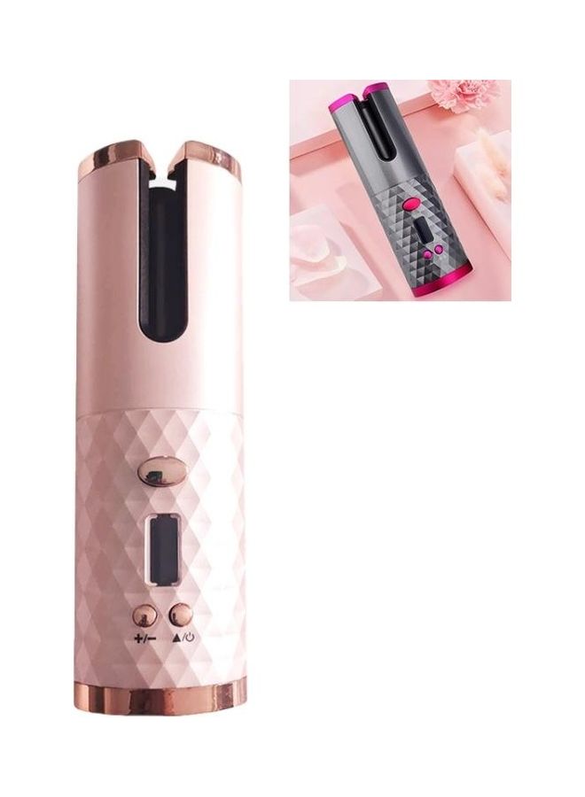 نيبمينينت جهاز تجعيد الشعر الأوتوماتيكي بمنفذ USB للشحن وردي - Image 1