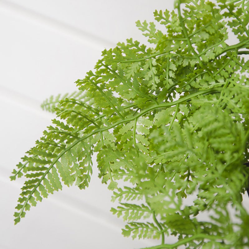 Artificial Green Plants Fishtail Pine Fern Leaf Simulation Wall Hanging Plant Flowers Hotel Wedding Home Shop Decoration - Image 5