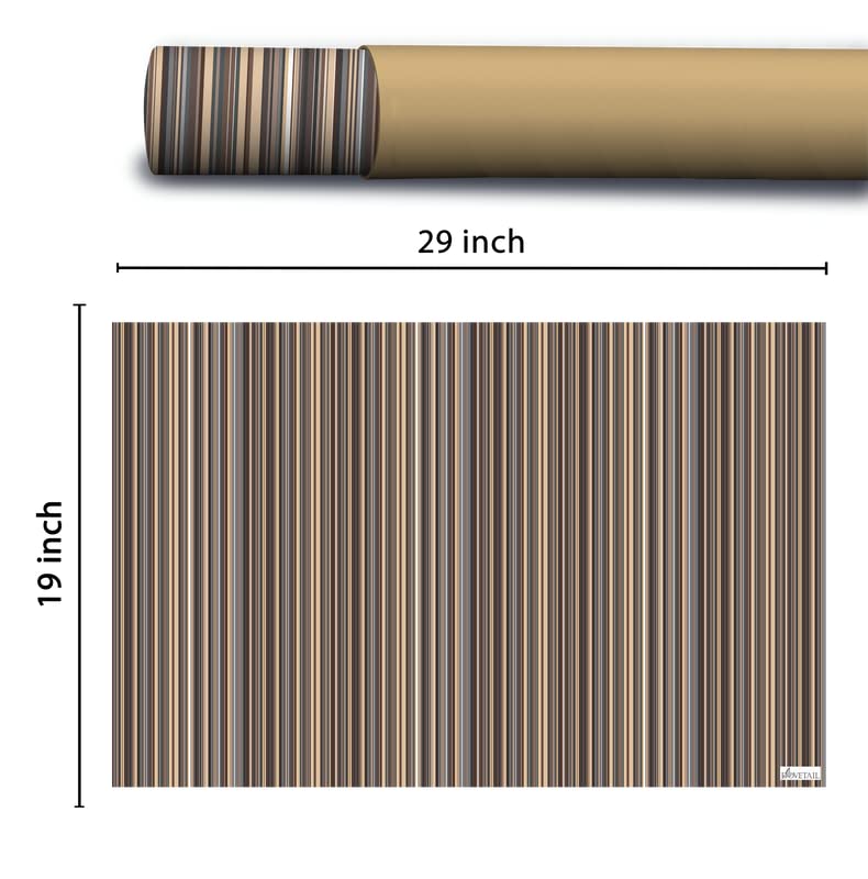 Dovetail Bark Gift Wrapping Paper Sheet Pack of 6 - Image 3
