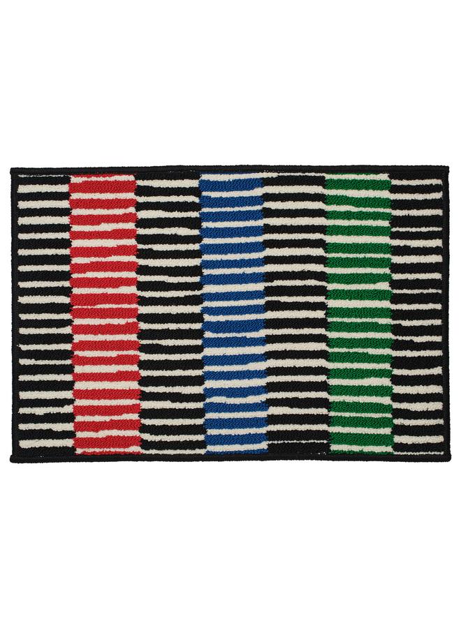 Zaboon Door Mat, Multicolour/Stripe, 40X60 Cm - Image 1